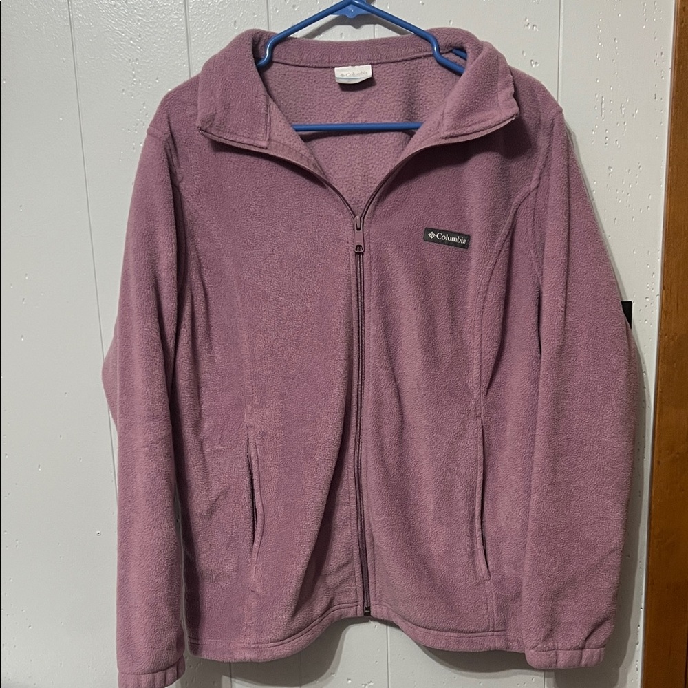 Columbia Mauve Fleece Jacket